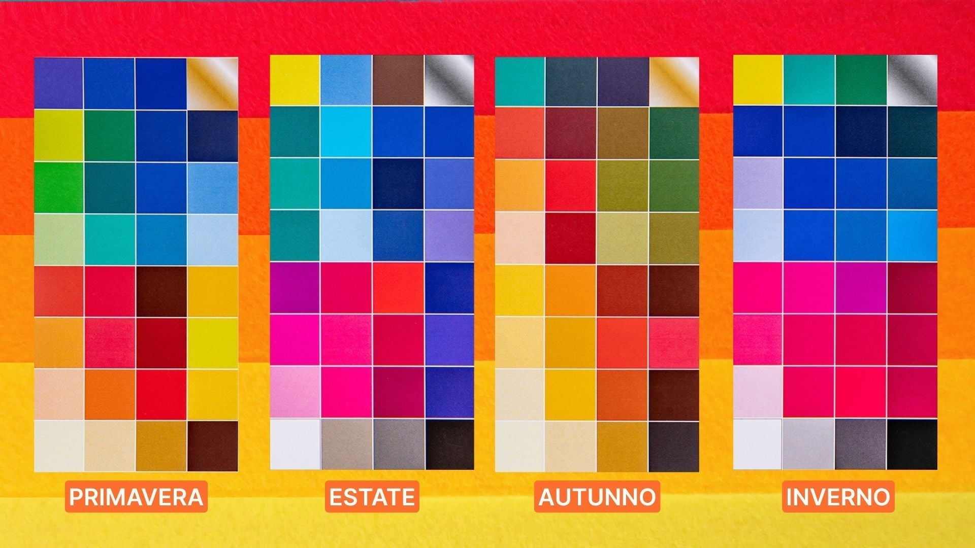 Image of PERCHE' ALCUNI COLORI TI STANNO MEGLIO  DI ALTRI?